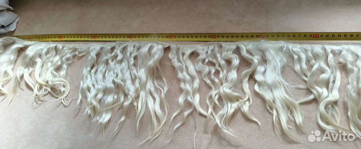 Пряди овечьей шерсти