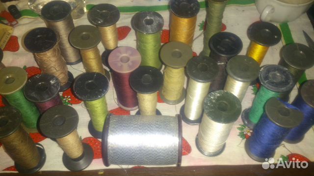 Нитки швейные