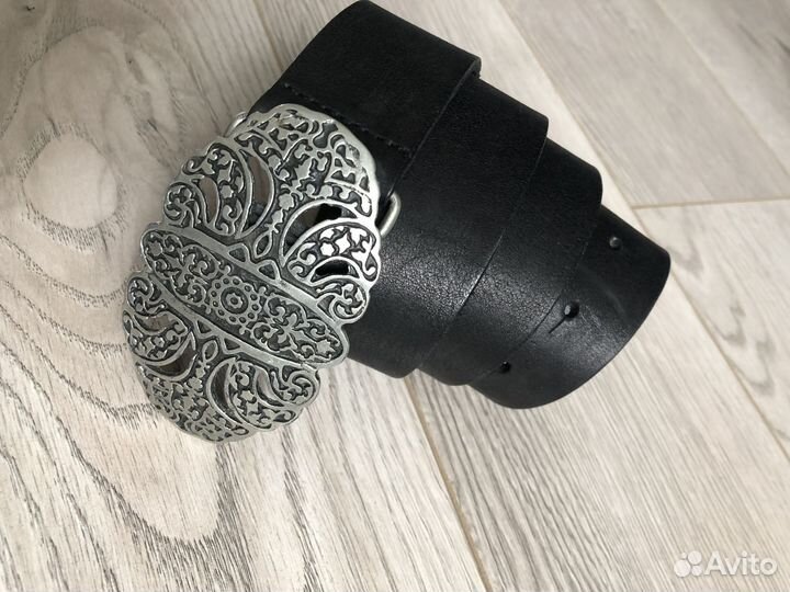 Шикарный ремень из натуральной кожи