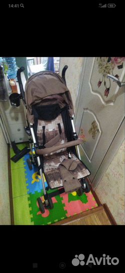 Прогулочная коляска трость