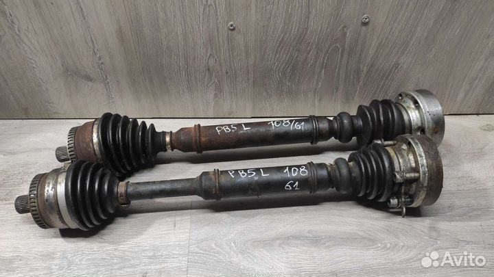Полуось привод passat b5/ауди а4б5 левая 1.8-2.0