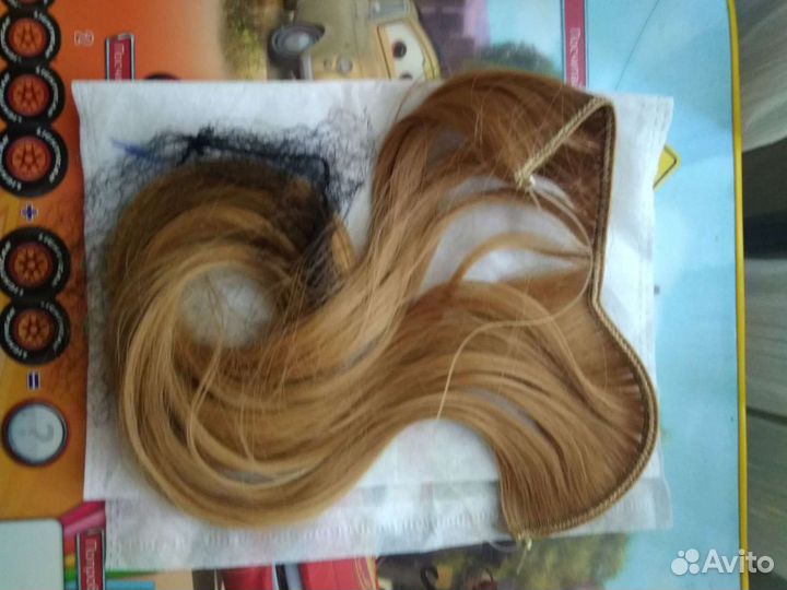 Новые накладные волосы, хвост 75 см