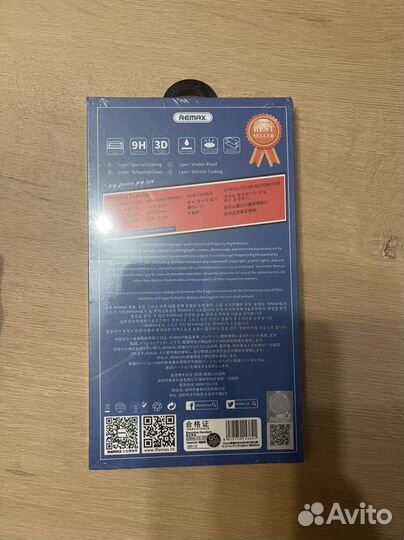 Защитное стекло remax на iPhone 12 pro max