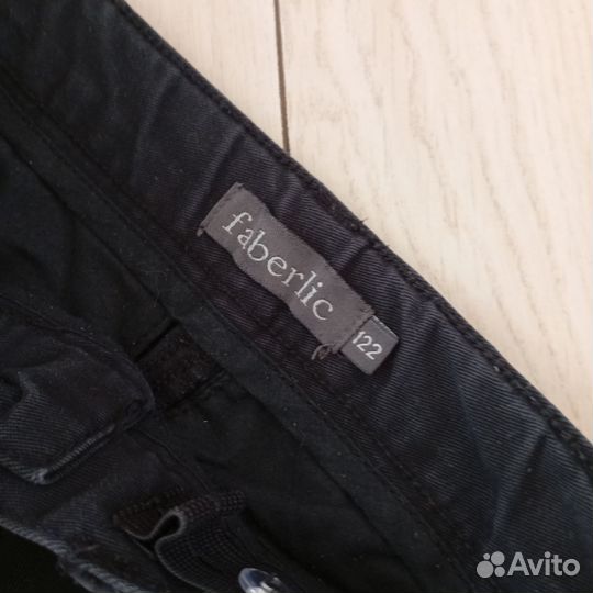 Брюки школьные чёрные 122 и 140