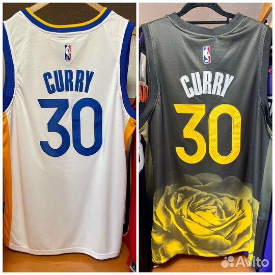 Баскетбольная джерси майка Curry GSW