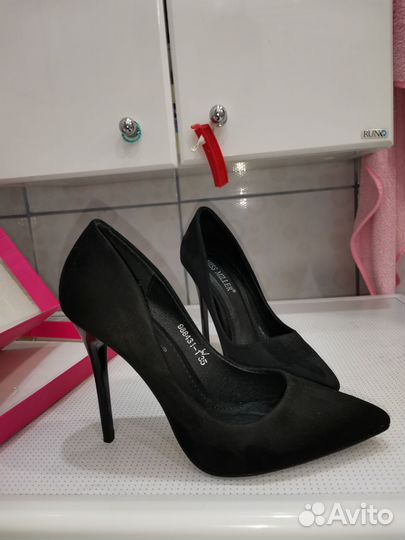 Туфли замшевые 35 размер