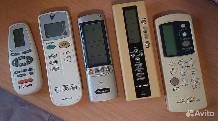 Пульт для кондиционера б/у