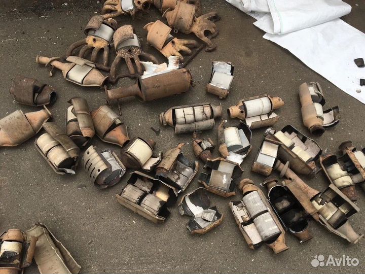 Прием катализаторов и сажевых фильтров