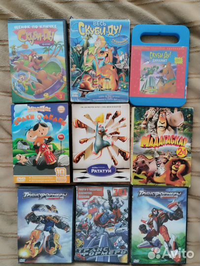 Популярные мультфильмыWalt Disney, Marvel на DVD