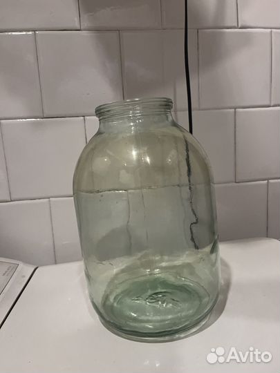 Банки стеклянные 3 литра под железную крышку