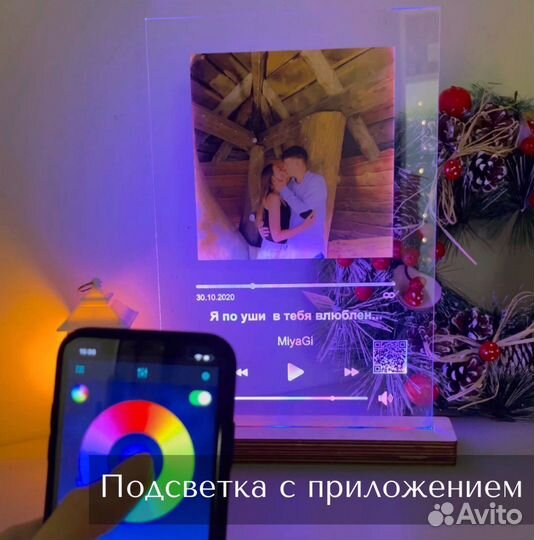 Рамка с живым фото