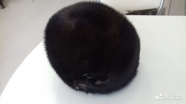 Шикарная шапка норковая женская