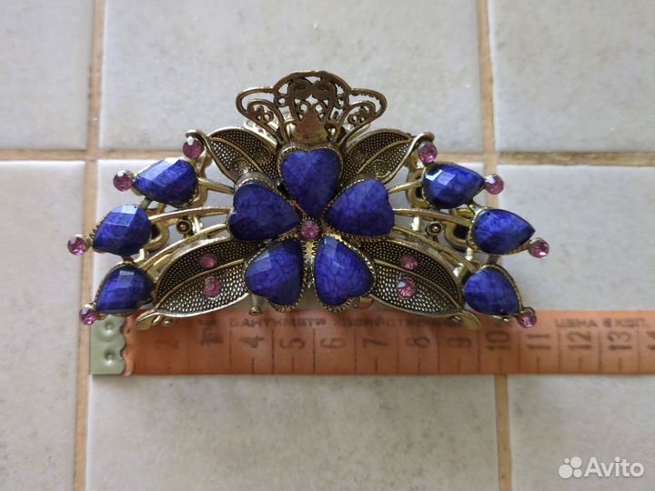 Заколка для волос краб