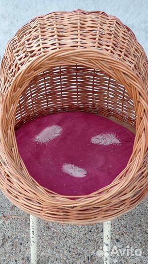 Домик плетеный для кошек и собак