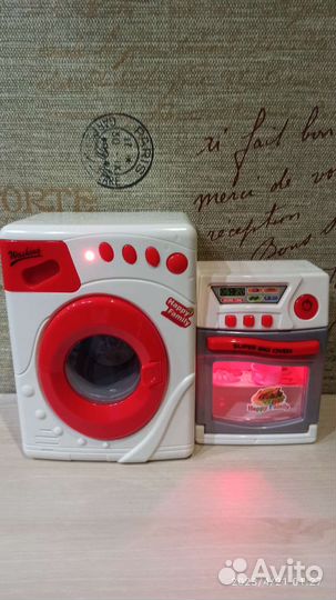 Духовка и стиральная машина Happy family игрушки