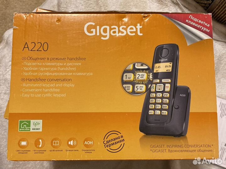 Радиотелефон Gigaset A220