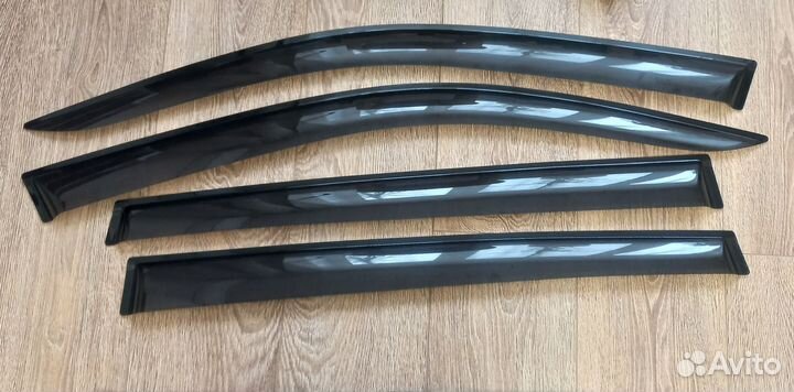 Дефлекторы окон на volkswagen tiguan