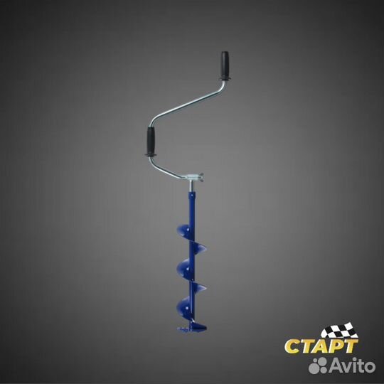 Ледобур Патриот Телескопический, 130мм, мини