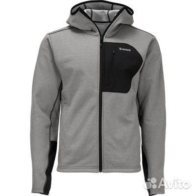 Толстовка Simms CX Hoody, Slate Heather (рыбалка)