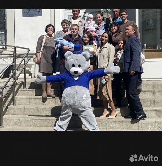 Белый мишка.Поздравления