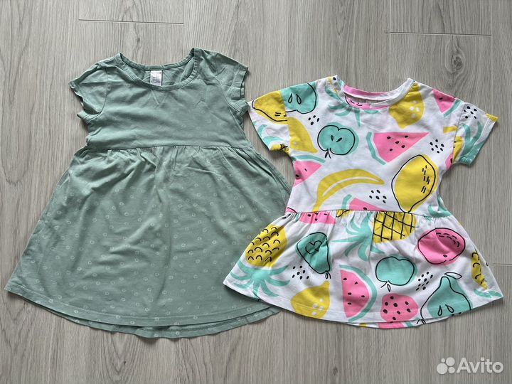 Детские вещи пакетом для девочки 98-110 размер