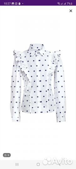 Блузка школьная 134