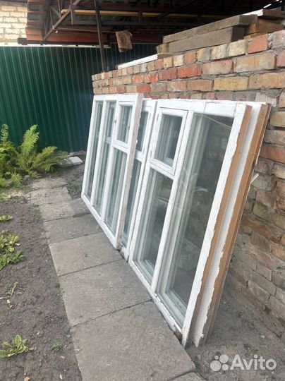 Деревянные окна бу