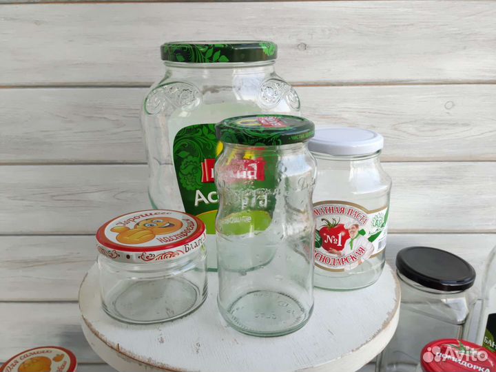 Банки стеклянные