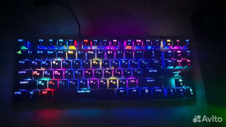 Игровая клавиатура ZET Gaming Blade Pro Kailh Blue