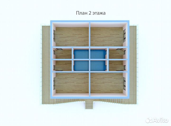 Лстк каркас мини-гостиницы