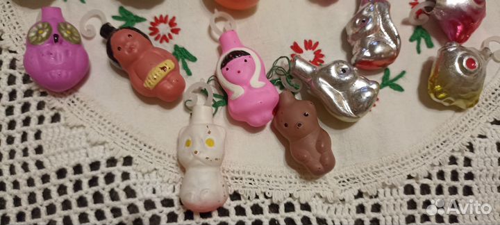 Елочные игрушки СССР набор малютка
