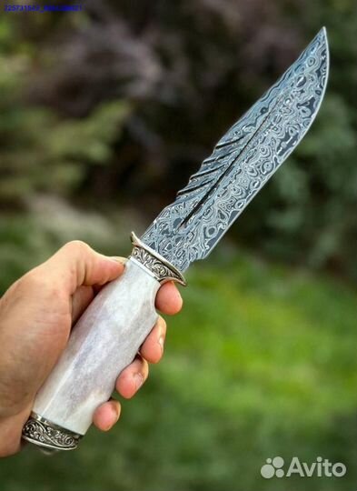 Нож Дамаск рог лося (Арт.85205)