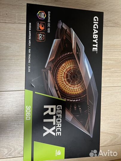 Видеокарта gigabyte rtx 3060 12 Гб Gaming OC