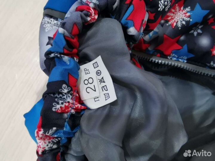 Комбинезон для маленькой собаки зима