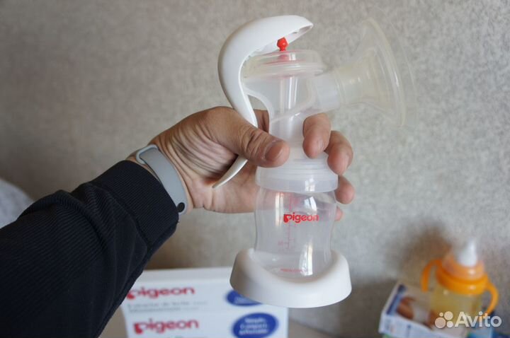 Ручной молокоотсос Pigeon (Пиджен) + допы