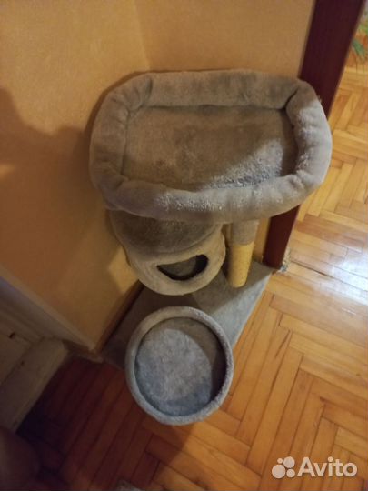 Когтеточка, домик для кошки