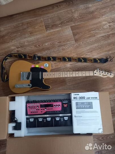 Гитара+луп станция