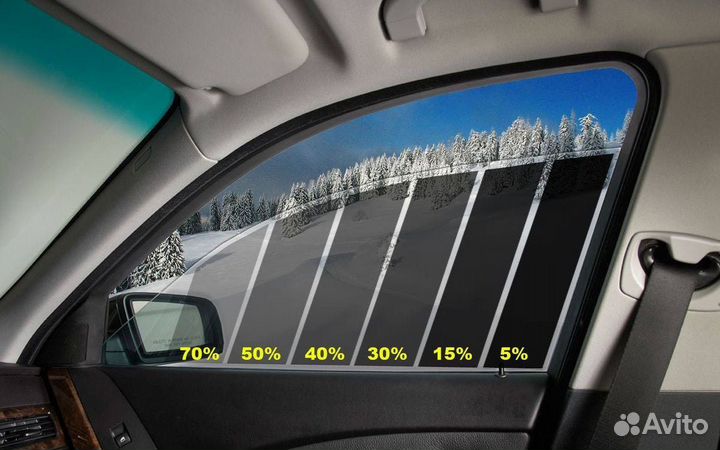 Съемная жесткая тонировка