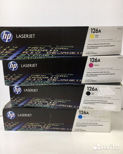 Картридж hp 126a (ce310,ce311,ce312,ce313)