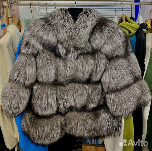 Шуба из чернобурки