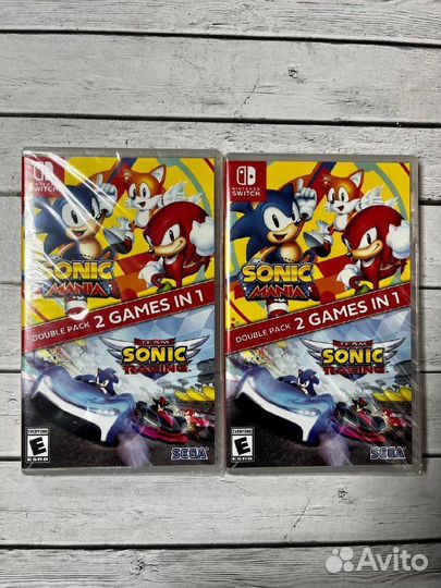 Sonic Mania + Team Sonic Racing Double Pack