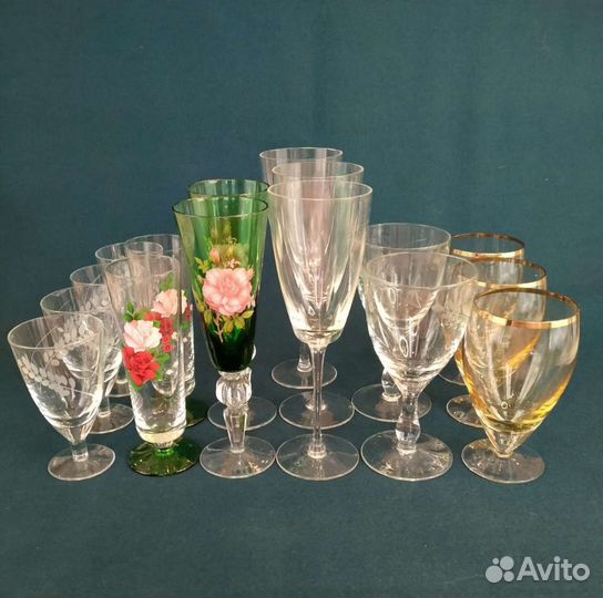 Бокалы фужеры СССР