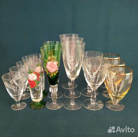Бокалы фужеры СССР