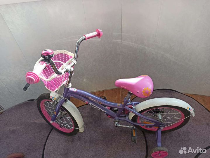 Детский велосипед бу 16