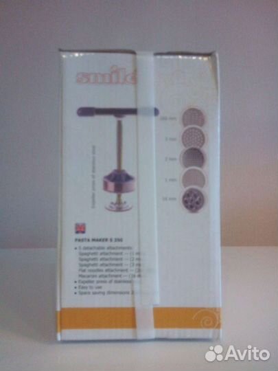 Прибор для приготовления макарон с рецептами теста