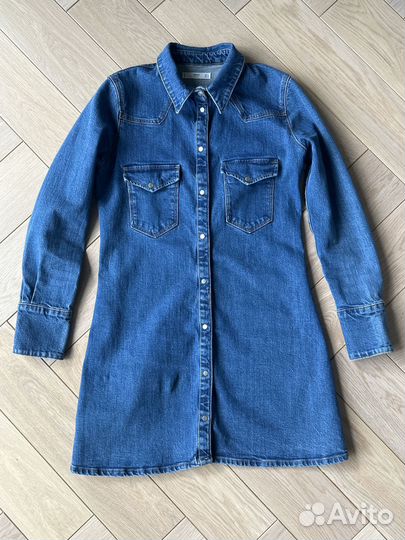 Джинсовое платье Mango S/42 размер