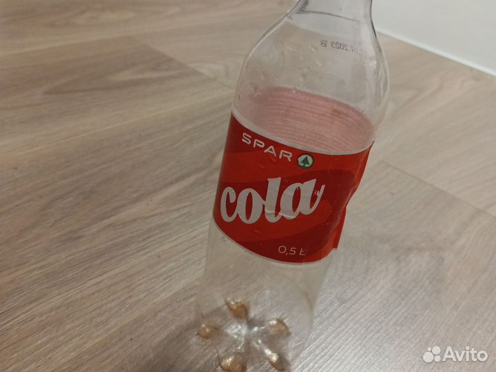 Бутылка от колы от спама
