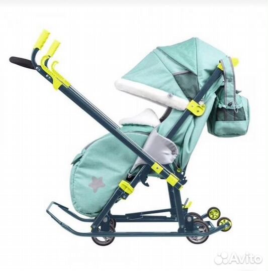 Санки-коляска Nika 7-7