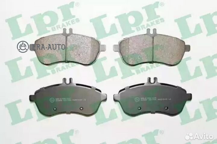 LPR 05P1340 Колодки торм. дисковые