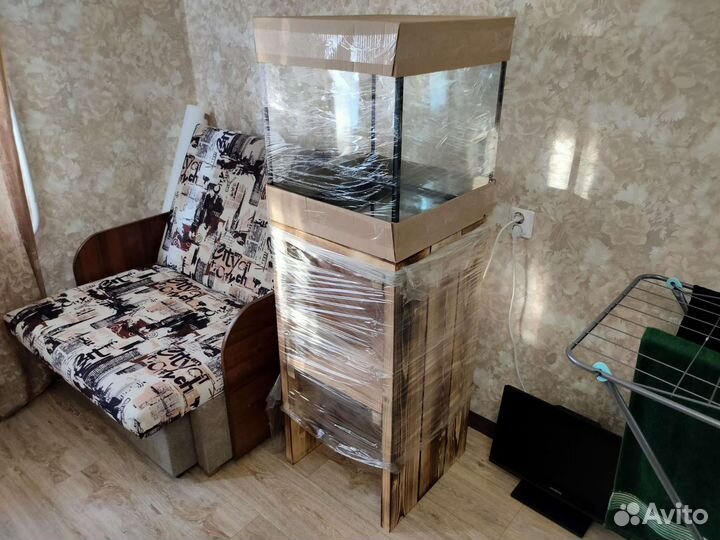 Аквариум куб комплект в стиле Лофт